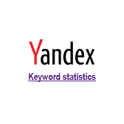Yandex Keyword Statistics